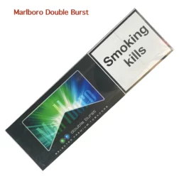 บุหรี่เย็น มาโบโร่ double burst บุหรี่เม็ดบีบ บุหรี่เมนทอล บุหรี่สวิส